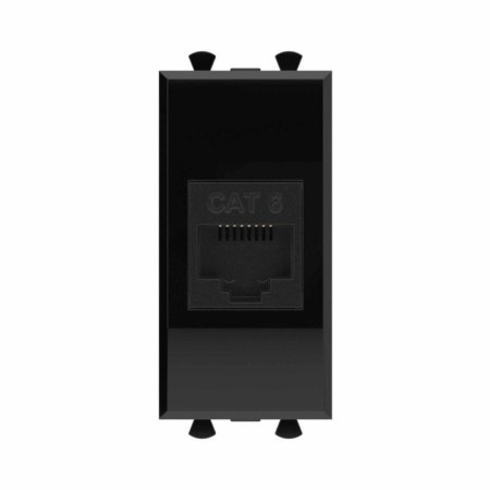 Computer socket DKC 4402691 Avanti Black Square