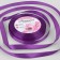 Satin tape, 10 mm × 23 ± 1 m, color purple-violet No. 35