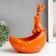 Souvenir Polystone stand "Girl's ears of the bear, with a bubble" Orange 29x19x28 cm