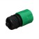 Connector set, D = 1/2 "(12 mm), 4 pcs., Greengo