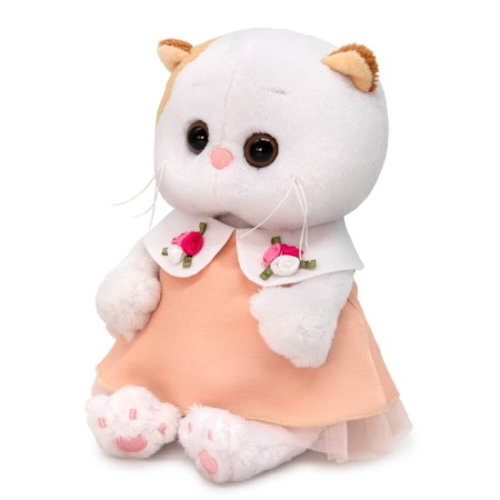 Soft toy "Lee Baby in a peach dress", 20 cm-1