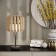 Board lamp with a metal coat Castellie, 60W, E14, 22x22x42 cm