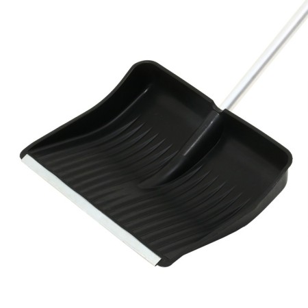Plastic shovel, bucket 410 × 515 mm, with a galvanized bar, aluminum stalk-6
