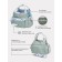 Mom's bag Rant Flocky Ocean, green color