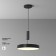 Technical C032CL-45W3K-RD-B, LED, 45 W, 400x400x60 mm, 2540 lm, 3000k, 2835, black, black lamp