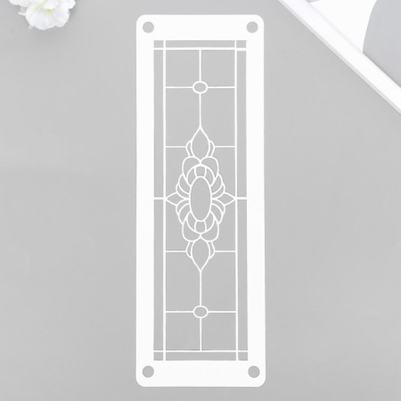 Stencil of stencil "pattern" 11x32 cm-1