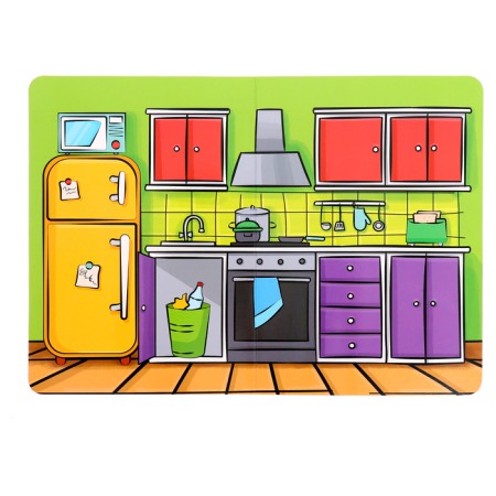 Board game "noisy neighbors"-2