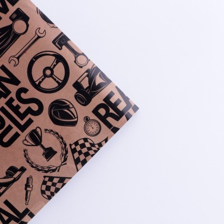 Paper packaging glossy bilateral "brutality", 50 x 70 cm-3