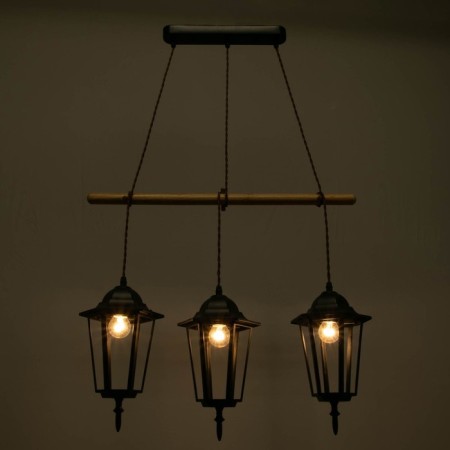 Lamp Bayerlux 1680/3bk E27 40W Black 50x15x30-130 cm-2