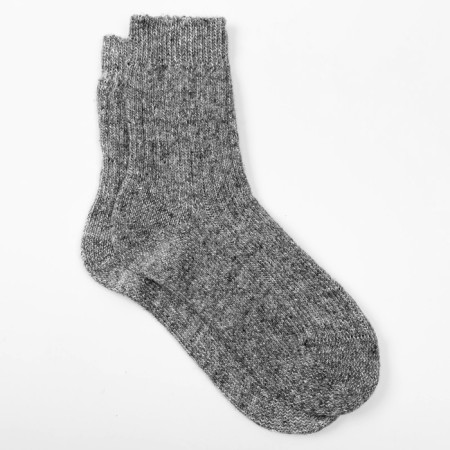 Socks children's woolen rubber color gray, size 22-1