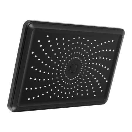 Set of shower League Zein Z3554, upper on the hinge, rectangular, black-3