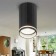 Lamp wall-flowing spot OL42 BK MR16 GU10 IP20, black color