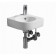 Geberit Renova Compact 276132000, 450 x 395 cm, corner, overflow, white.