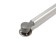 Gazlift 100n Cappio, with a closer, silent opening/closing, gray, with additional. protection