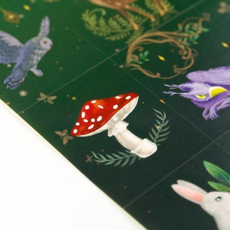 Paper stickers "Magic Forest", 11 × 15.5 cm-2