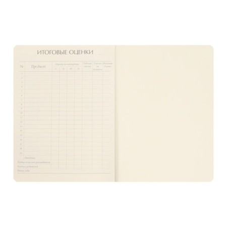 Universal diary for grades 1-11, 48 sheets "kitten", artificial leather cover, liescse-6