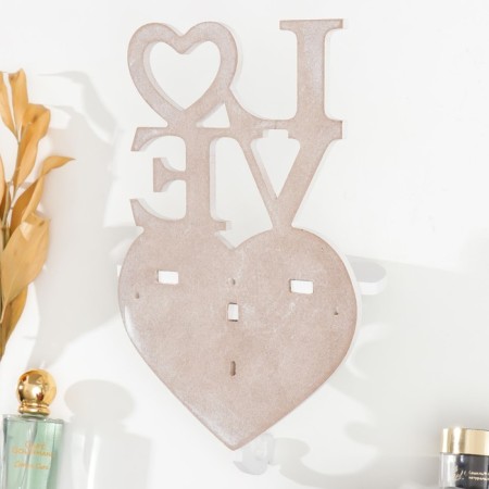 Decorative woods "Love" 10x18x29 cm-2