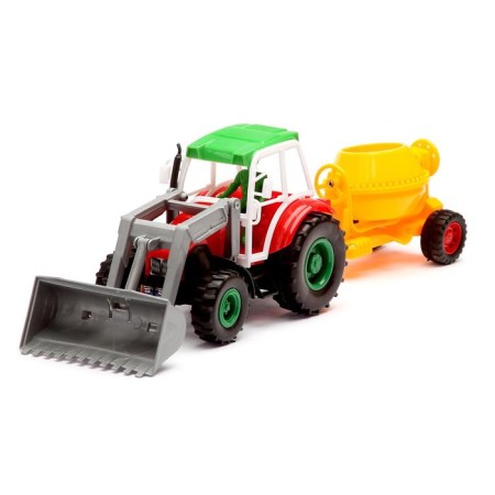 Tractor "Builder" with a concrete mixer, mix-4
