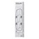 Salon mirror "Vega-330" panoramic, neutral antibort