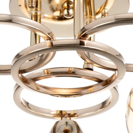 Iris chandelier 3he27 40W gold 42x42x23 cm Bayerlux-5