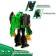 Dinosaurus robot, transformed by one movement