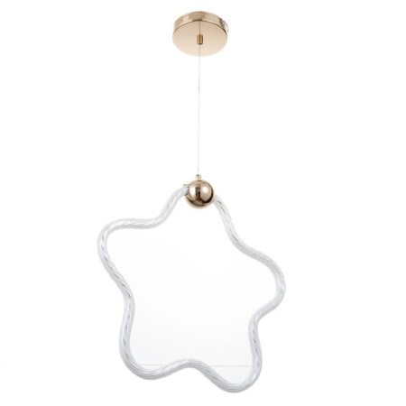 Lamp Bayerlux "Star" LED 37W gold 39x6x40-150 cm
