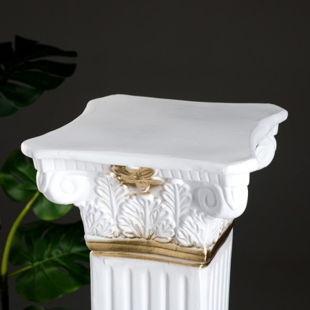 Column "Antique", white-gold 65x27 cm-2