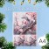 Декупажная карта "Змея в сакуре", плотность 45 г/м2, формат А4