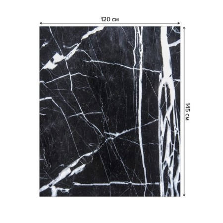 Tables on the table "Stores on marble", rectangular, Saten, size 120x145 cm-1