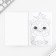 Set of Notepad A6, 32 sheets, stickers, magnetic bookmarks "since March 8"