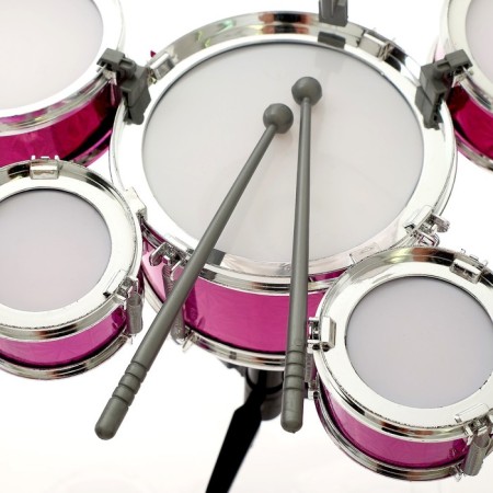 Drum installation "Cool musician", with a guitar, mix-3