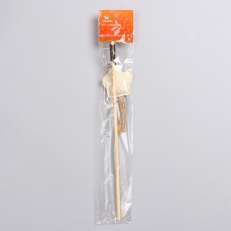 Domestica-pitch from eco-material "Star with feathers"-3