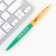 Automatic plastic pen “Teacher No. 1”, blue paste, 0.7 mm