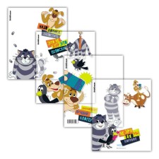 Set of covers PP 12 pcs, 212 x 347 mm, 80 μm, Erichkrause 
