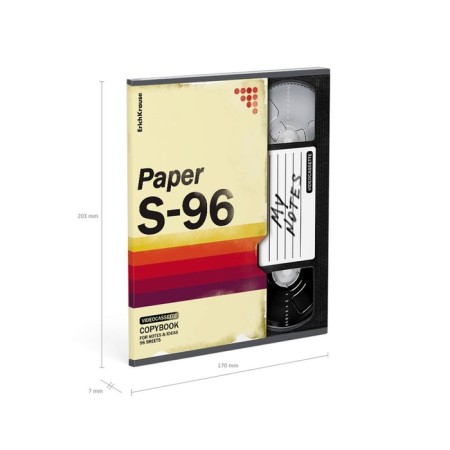 Notebook 96 sheets in the Erichkrause VHS cage, matte, lamination, 5V, mix-7