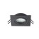Lamp Built -in era KL87, IP20, 50W, 85x85x20 mm, black color black