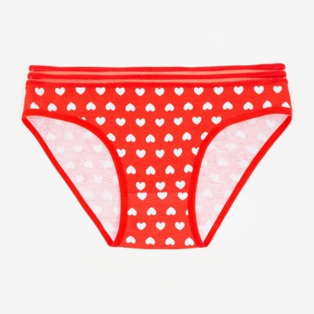 Cowards female slips, red color, rr 46-48