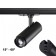 Snow -bearing single -phase two -core novotech. Nail, 5W, LED, 155x138x53 mm, black color