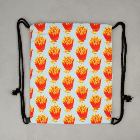 Back for shoes "I love potatoes" Textile, size 30 x 40 cm-6