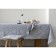 Gray tablecloth with a print Scandinavian Touch, 170x170 cm