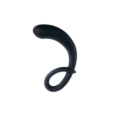 Mystim Curving Curving Electrostimulator, silicone, black color, 13 cm-1