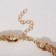 Neck “chain” pigtail, color gold, 40 cm