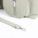 Luggage bag on lightning, 3 external pockets, the color is light green