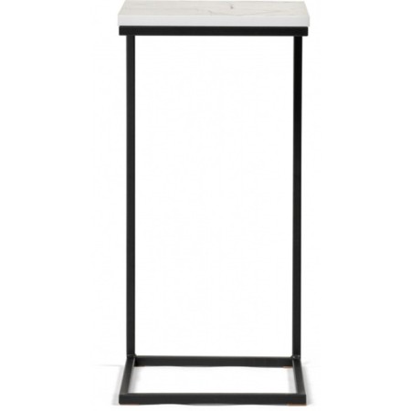 Coffee table Hercules Onyx metal, black 30x34x62 cm-2
