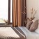 Scande blanket, size 220x240 cm, brown color