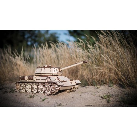 Wooden designer 3D EWA "T-34 tank"-1