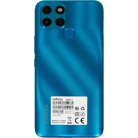Smartphone Infinix X6511 Smart 6 32GB 2GB turquoise monoblock 3G 4G 2SIM 6.6 "720x1600 Android 11 Go Ed-7