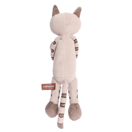 Soft toy "Cat striped with heart", 33 cm-2