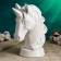 Piggy bank "Unicorn" 24x21cm, white