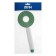 Shower watering can Zein Z3537, D = 105 mm, hole inside, chrome/green